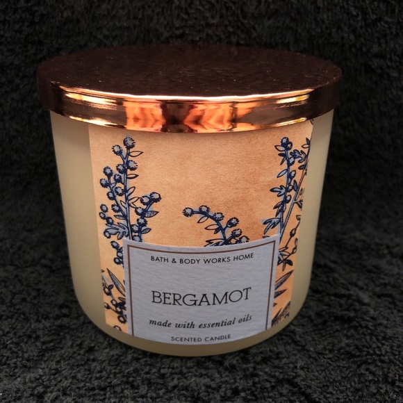 TWO Bath & Body Works - Bergamot Scented  Candles - Picture 1 of 2